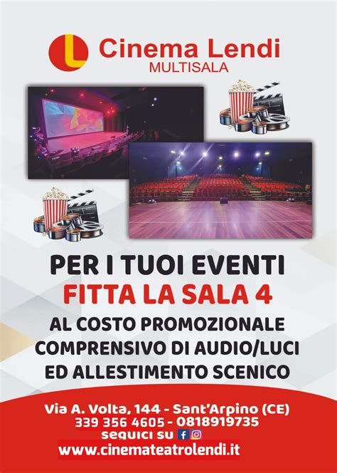 cinema lendi programmazione.